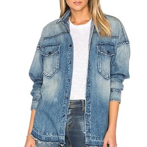 Wmns MEDIUM PRPS oversize denim shirt 